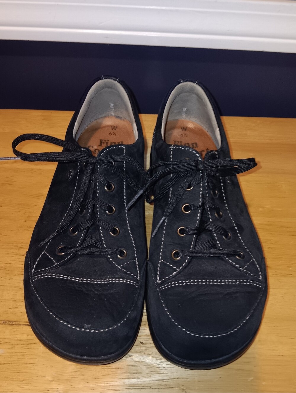 Finn Comfort Suede Sneakers Size 6 1/2